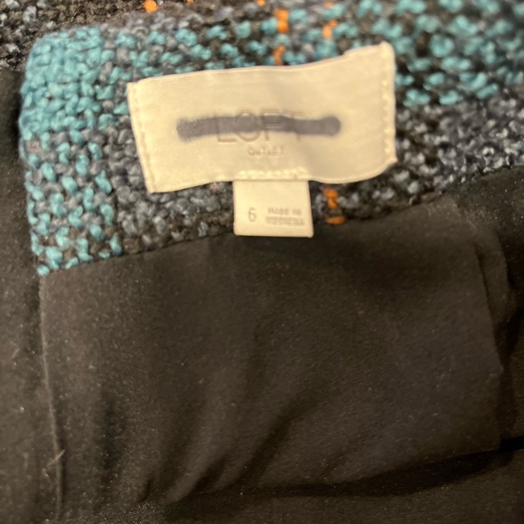 LOFT Tweed Skirt - Picture 5 of 6